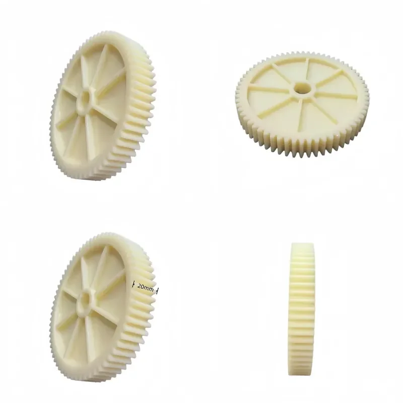 15mm Small Hole Plastic Wheel Pallet Wrapper Parts, Durable Plastic Wheel Gear, Stretch Film Machine Parts