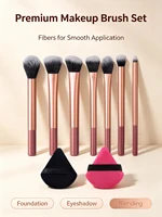 Ensemble de pinceaux de maquillage, doux et moelleux, poudre de maquillage professionnelle, pour le contouring, le blush et les fards à paupières, outils de beauté, pinceaux de maquillage 2