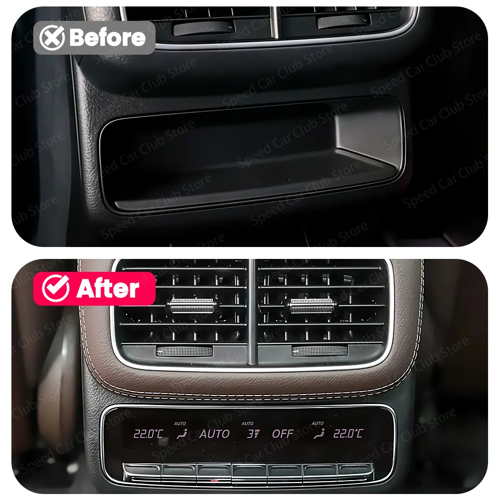 Rear Exhaust Control Panel Of The Car For Mercedes Benz GLE GLS W167 GLE53 Coupe GLS Automotive Interior Modification Components