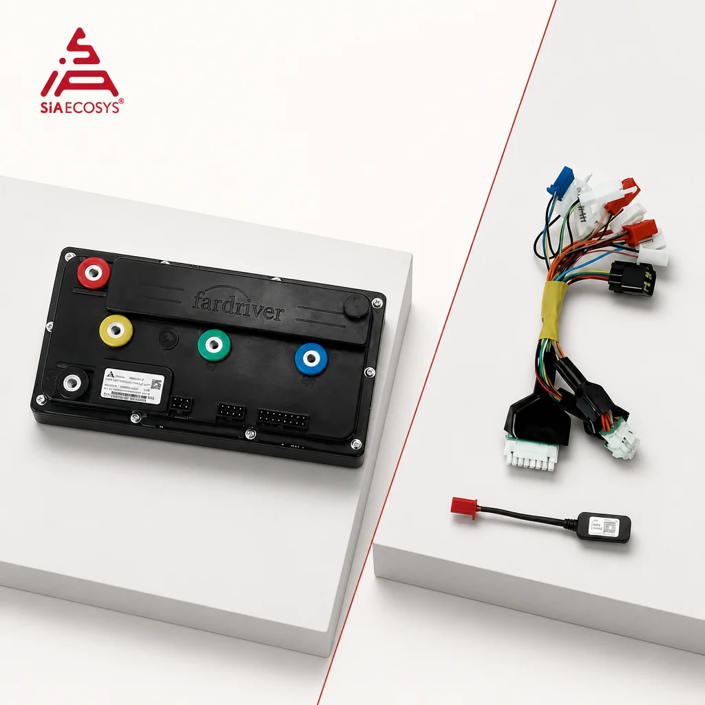 مجموعة ترقية وتحويل دراجة ناري - مراجعة Fardriver Controller 72V 500A وسعره