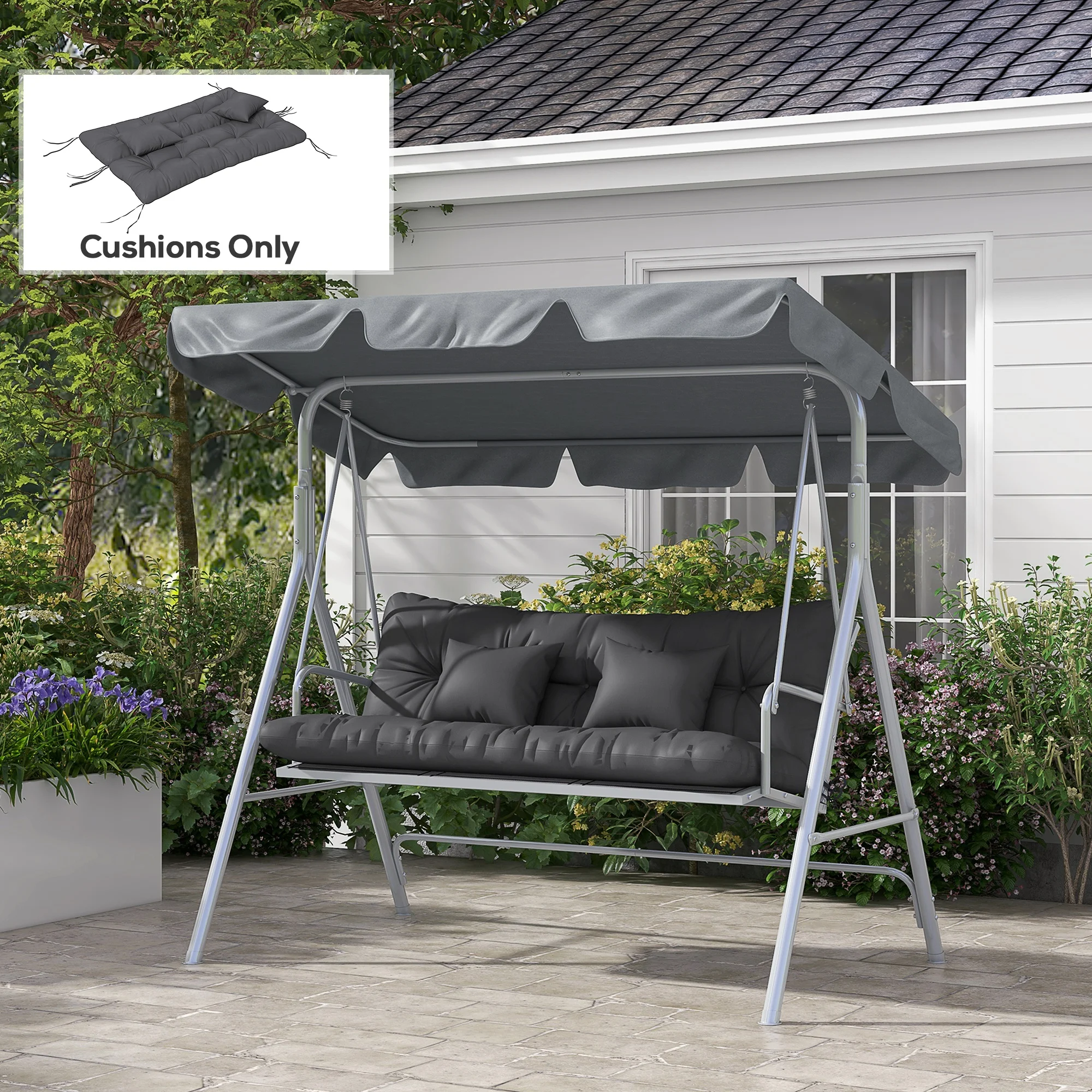 Comfortable Indoor Outdoor Chair Cushions Set