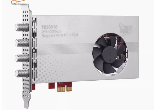 For TBS6916 DVB-S2X/S2/S 16 frequency input pcie interface computer TV data receiving card