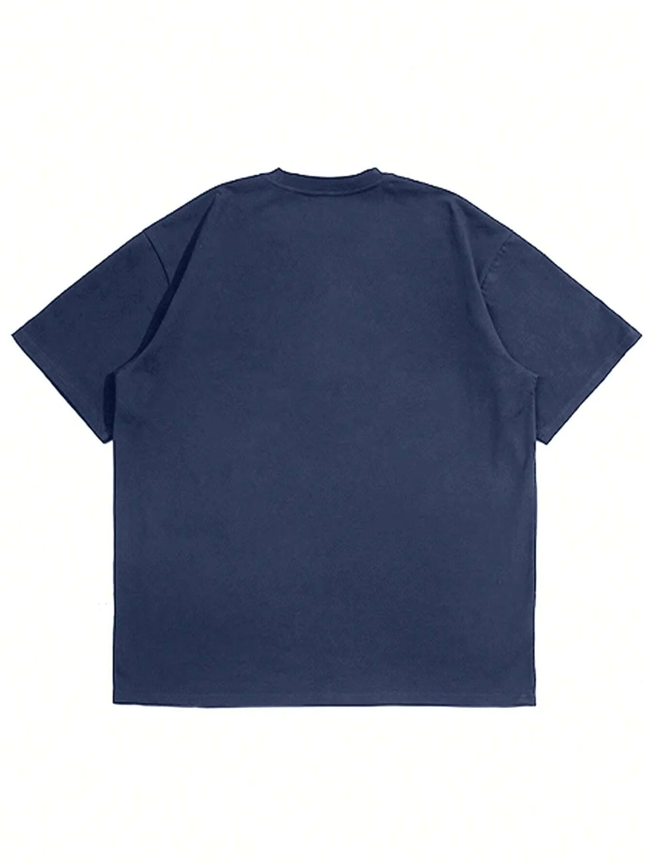 Summer men's 100% pure cotton casual loose plus size Letter And Mountain pattern printed round neck short sleeved T-shirt top image 5