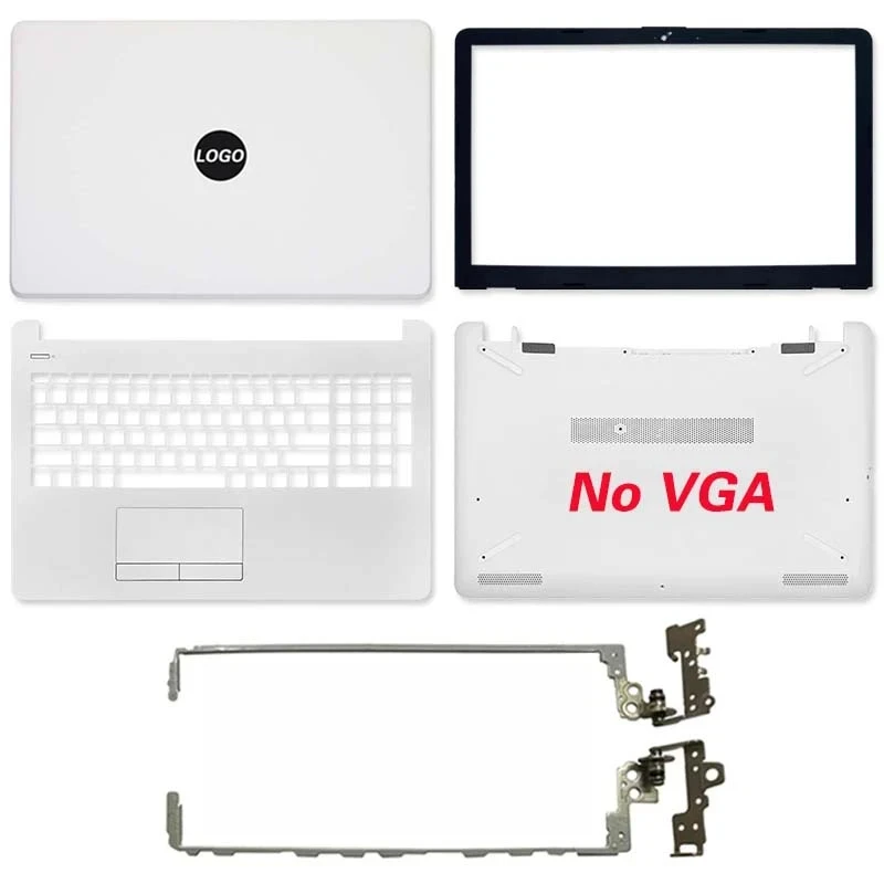 New laptop case for HP 15-bs 15-30th 15-k2 250 255 G6 tpn-c129 LCD back cover front bezel palmrest bottom case top housing