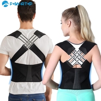 Back Brace Posture Corrector for Women and Men, Shoulder Straightener Adjustable Full Back Support Upper and Lower Pain Relief