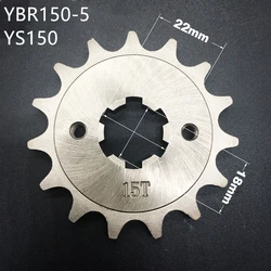 YS150 Motorcycle chain sprocket for YBR150-5 motorcycle sprocket/Front Engine Sprocket 14T15T 16T Teeth