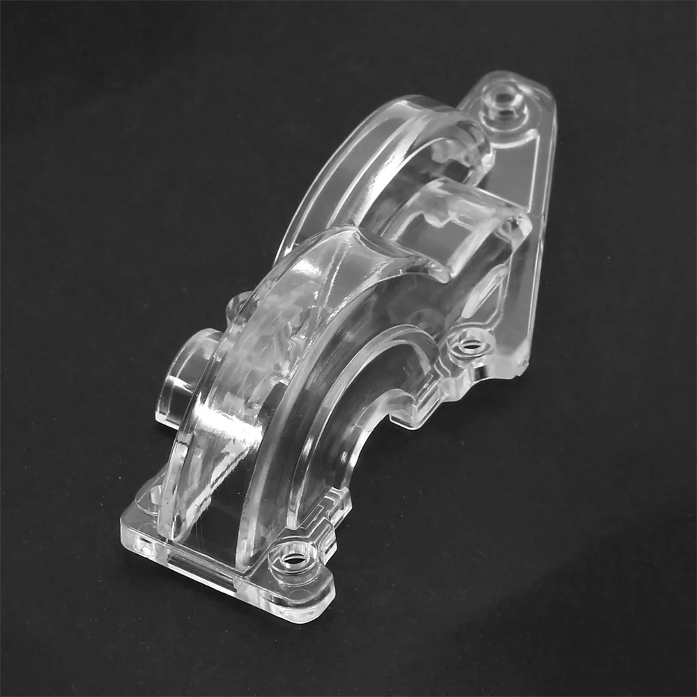 

For 1/10th TAMIYA TT02 Transparent Gear Cover Plastic Conversion Parts RC Car Accessories