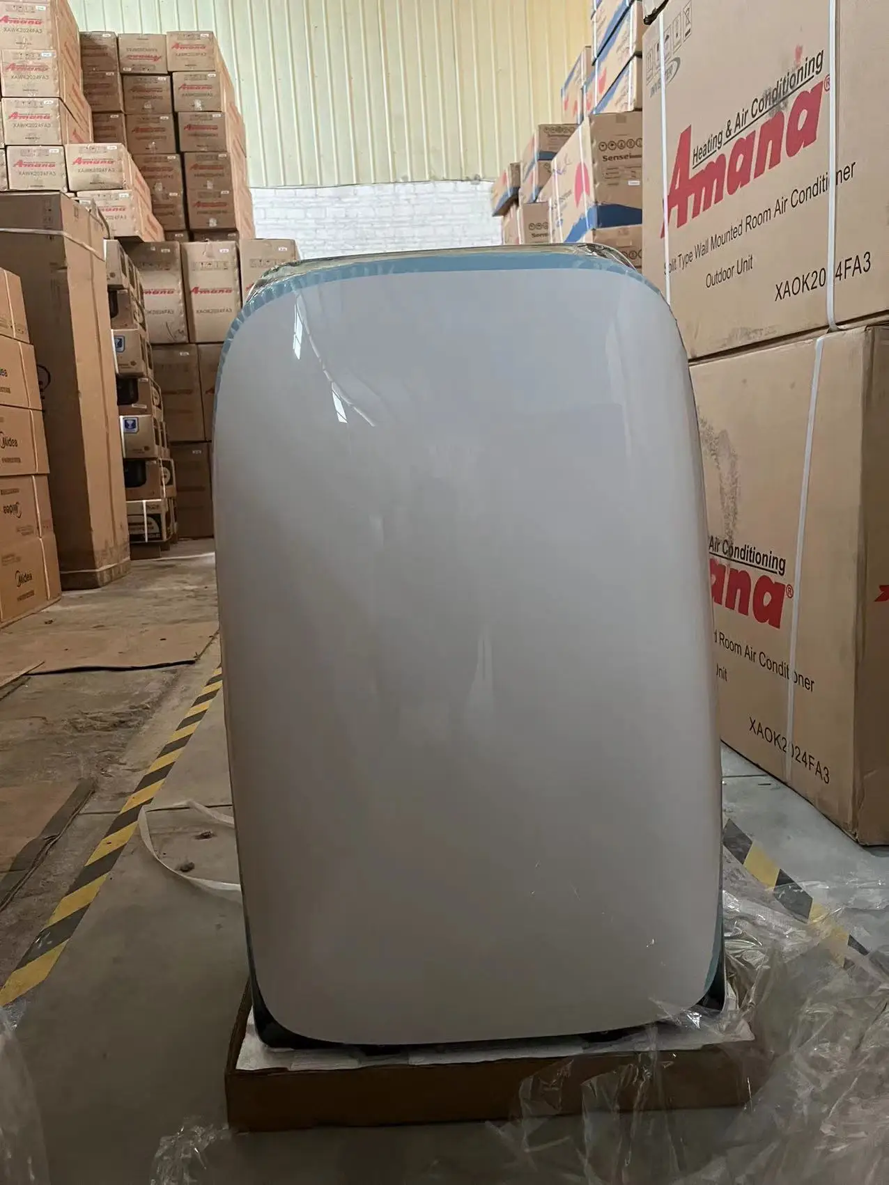 9000BTU Portable Air Conditioner 110V 60Hz Mobile AC Unit Small Personal Air Cooler for Room Home Office Cooling Fan