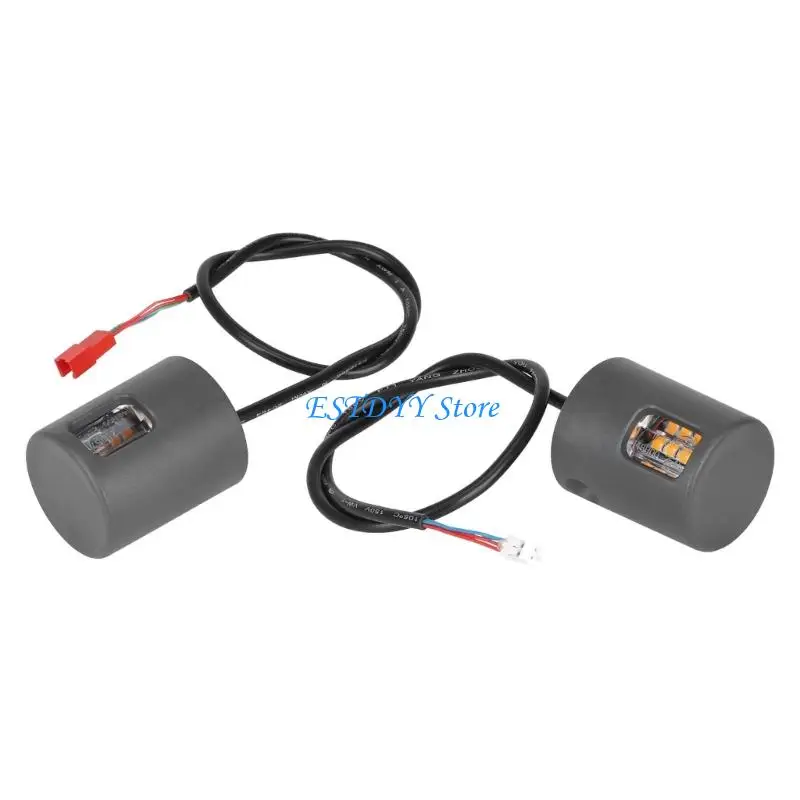 

G6DE LED Turn Turn Light Indicators For Electric Scooter Enhancing Night Visibilities & Safety with Easy Installation