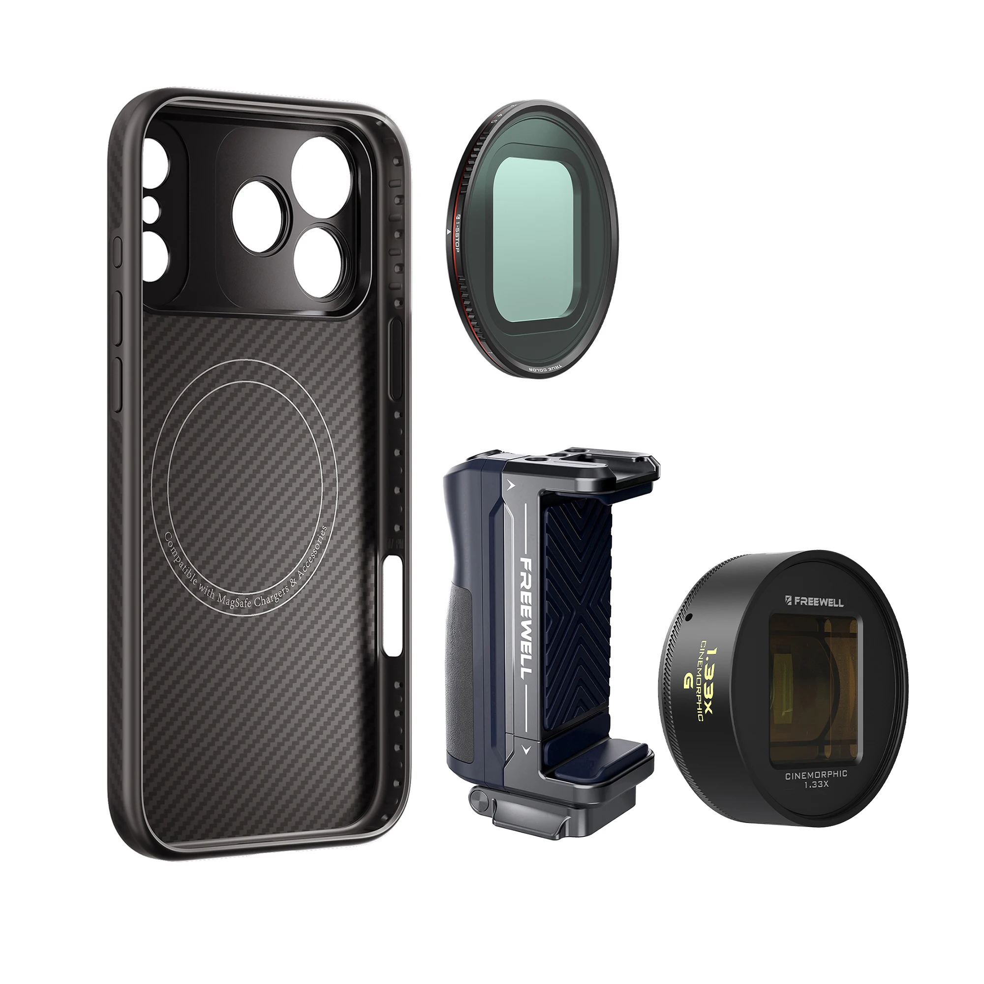 リフトアイホンプロ Freewell multifunción Smartphone Rig Cage compatibilidad iPhone 16