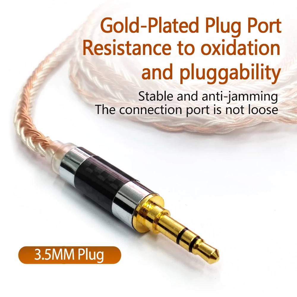 

16-core Silver-plated High purity 7N OCC HIFI headphone Upgrade Cable for ATH LS50 LS70 LS200 LS300 LS400 E40 E50 E70 CKR90