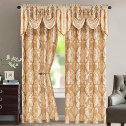 European luxury Curtains for Living room Integrated Curtain Jacquard Curtain READY-MAD Complete set of Curtains Home Decor