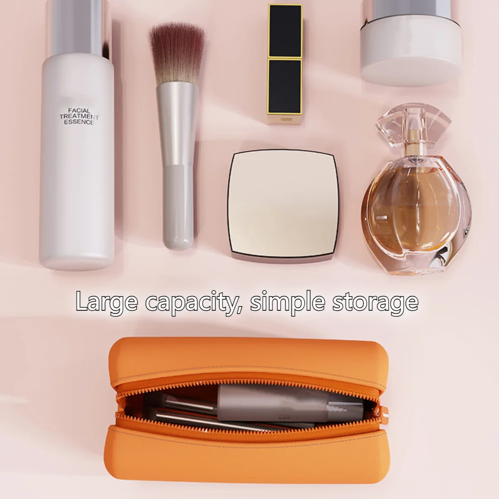 Simple Makeup bag High appearance Level Macaron portable waterproof storage bag gift