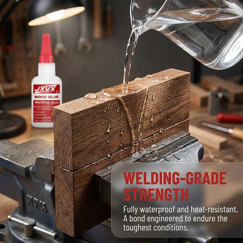 European Version 50g Heavy Duty Oil Welding Glue Instant Dry Ultra Bond Strength Thin Bottle Mouth No Overflow Glue Waterproof Anti-Shock Temperature Tolerant Adhesive