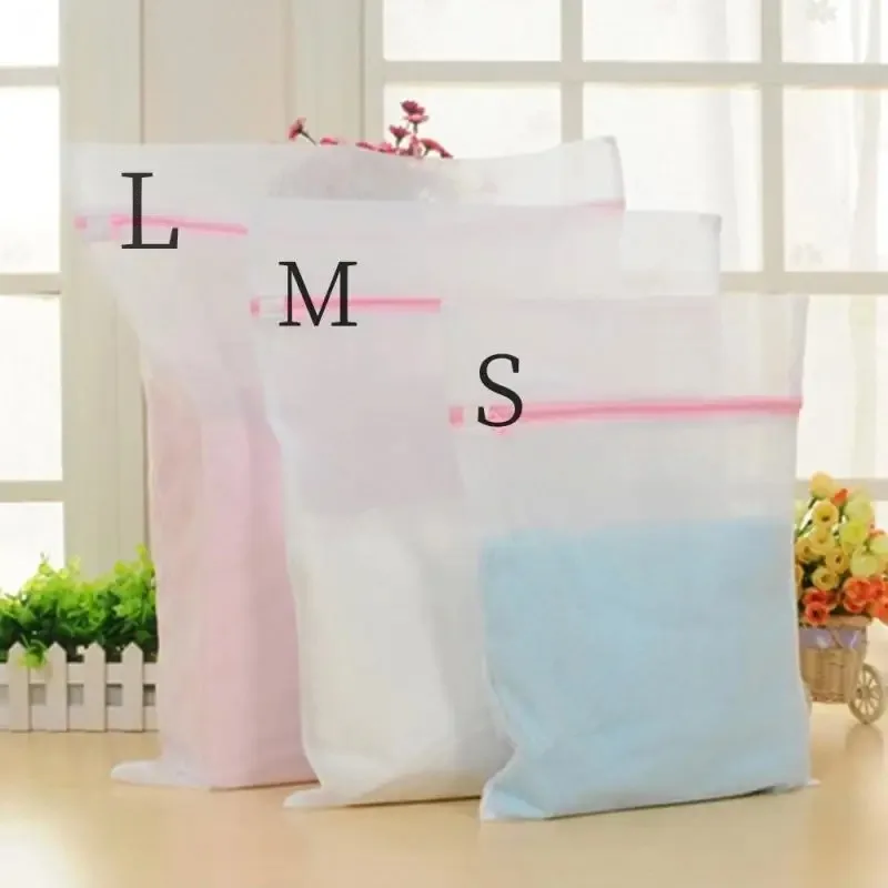 3Pcs/Set Bra Underwear Products Zippered Mesh Laundry Bags Baskets Household Cleaning Tools Accessories Laundry Care