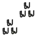 6PCS Black