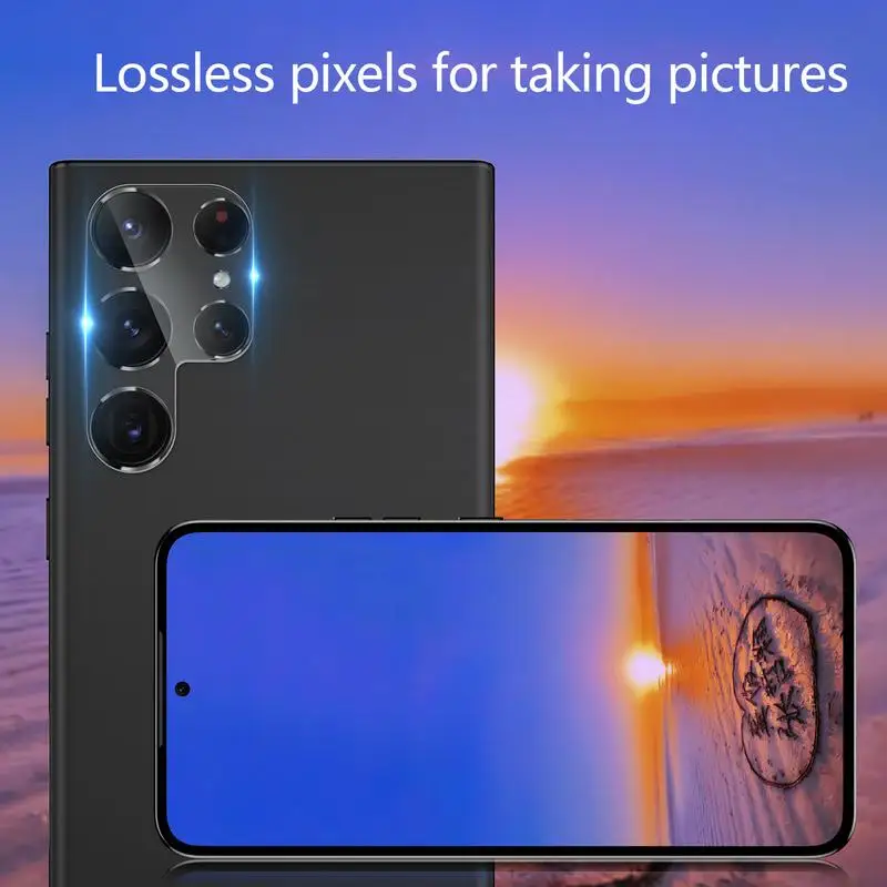 Tempered Glass Camera Cover Scratch-Resistant Tempered Glass Scratch-Resistant And Anti-shattering For S22 Ultra