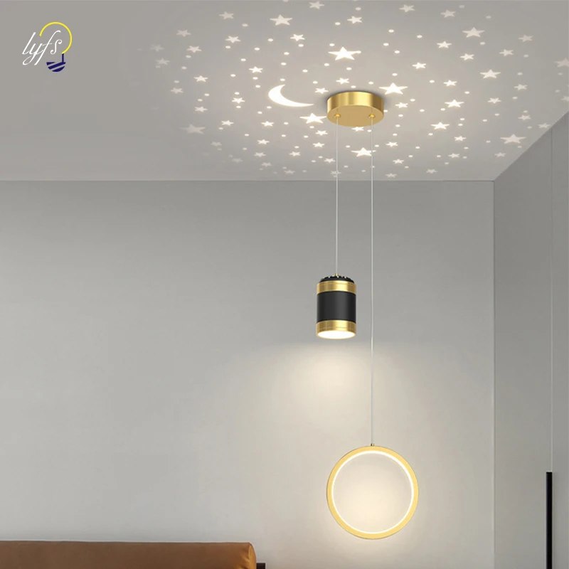 Modern LED Pendant Light Indoor Lighting For Home Bedroom Bedside Lights Living Room Dining Table Aisle Decoration Hanging Lamp