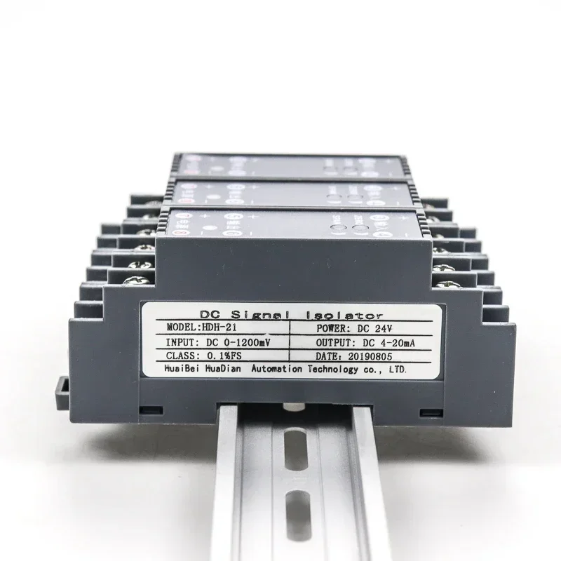 High Voltage 0-300V DC Current Voltage Transducer 4-20mA Output