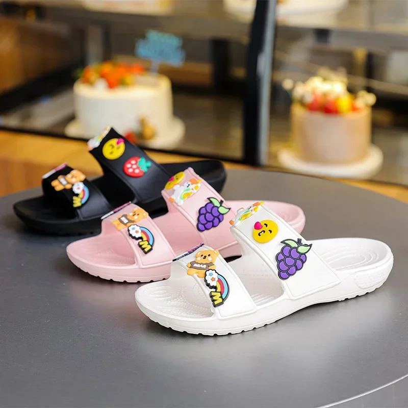 

Mute EVA Women Thick Sole Soft Indoor Slippers Women Anti-slip Sandals Summer Platform Women Shoes Bath