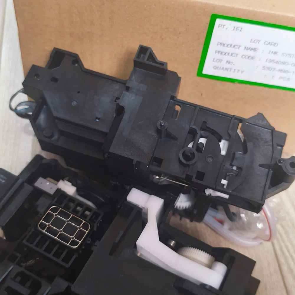 

Б/у чернильный насос в сборе, укупорочная станция для Epson R1390 R1400 R1410 R1420 R1430 L1800 L1500, блок очистки в сборе 1555374-04