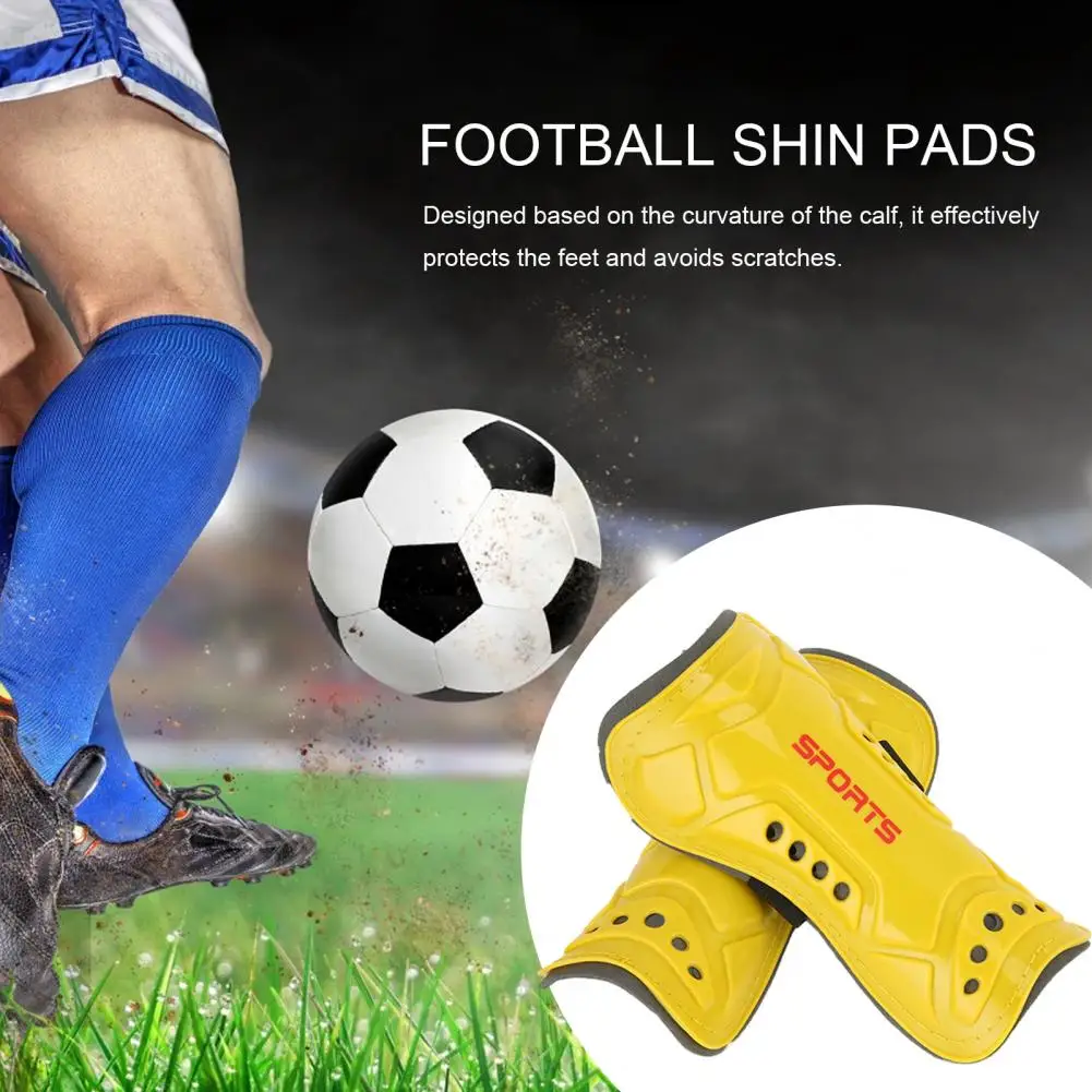 

Professional Guards Football Shin Pads Youth Soccer Shin Guards Set High Strength Impact Resistant Lightweight Calf for Kids