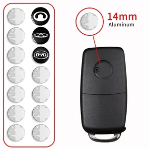 Car key replacement label for Nissan, Mazda, Hyundai, Suzuki, Jeep, Mini, BMW, Toyota, Citroen, Skoda, Kia, 11mm, 14mm, emblem 10 Main Sales Hyundai - №6