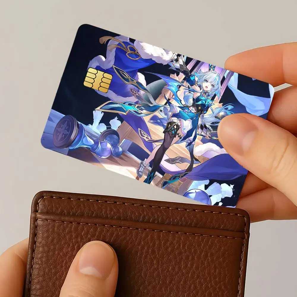 لعبة هونكاي ستار رايل سيريدا ملصقات بطاقة الائتمان الجلد لحافلة البنك مترو 4 قطع غطاء فيلم هدية #2