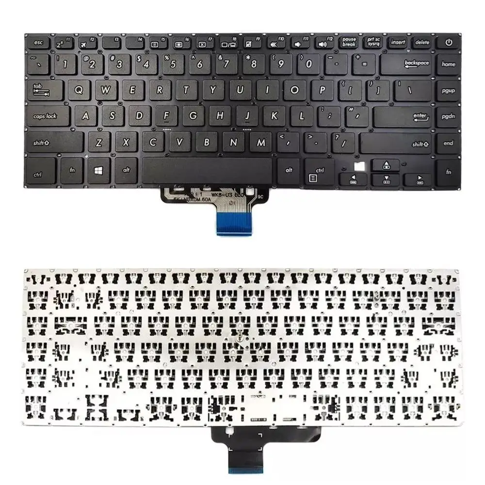

US Laptop Keyboard for ASUS VivoBook S510 X510UQ A510U K510U