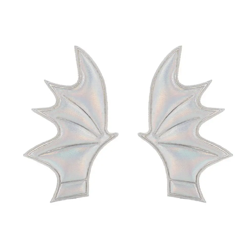 

3 pairs Cute Bat Wings Shape Halloween Hairpins Head Decor Costume Devil Ears Headband Gothic Punk Hair Clip Haunted House Party