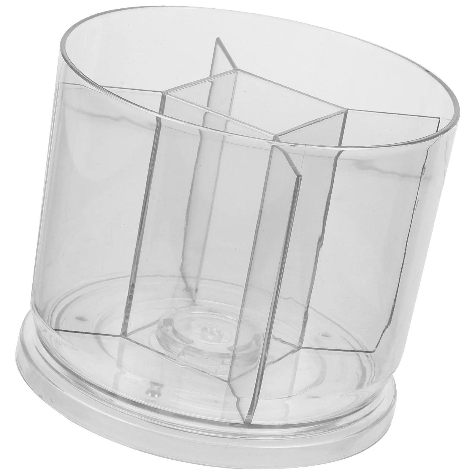 

Pen Organizer for Desk Rotating Pencil Holder Large Capacity Storage Container for Markers Crayons Paint Brushes Office Supplies