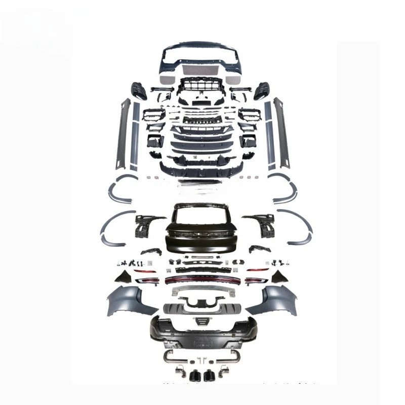 

Modification kits, body kits, car parts, car bumpers for 25 models, simplified and rear kits