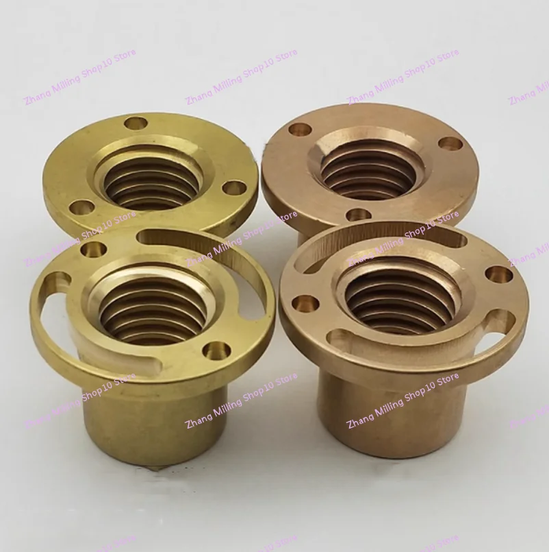 X /Y /Zaxis Screw Copper Sleeve Nut /bronze Nut 32*5/35*5mm Left/Right-hand Rotation Thread CNC Milling Machine for Bridgeport