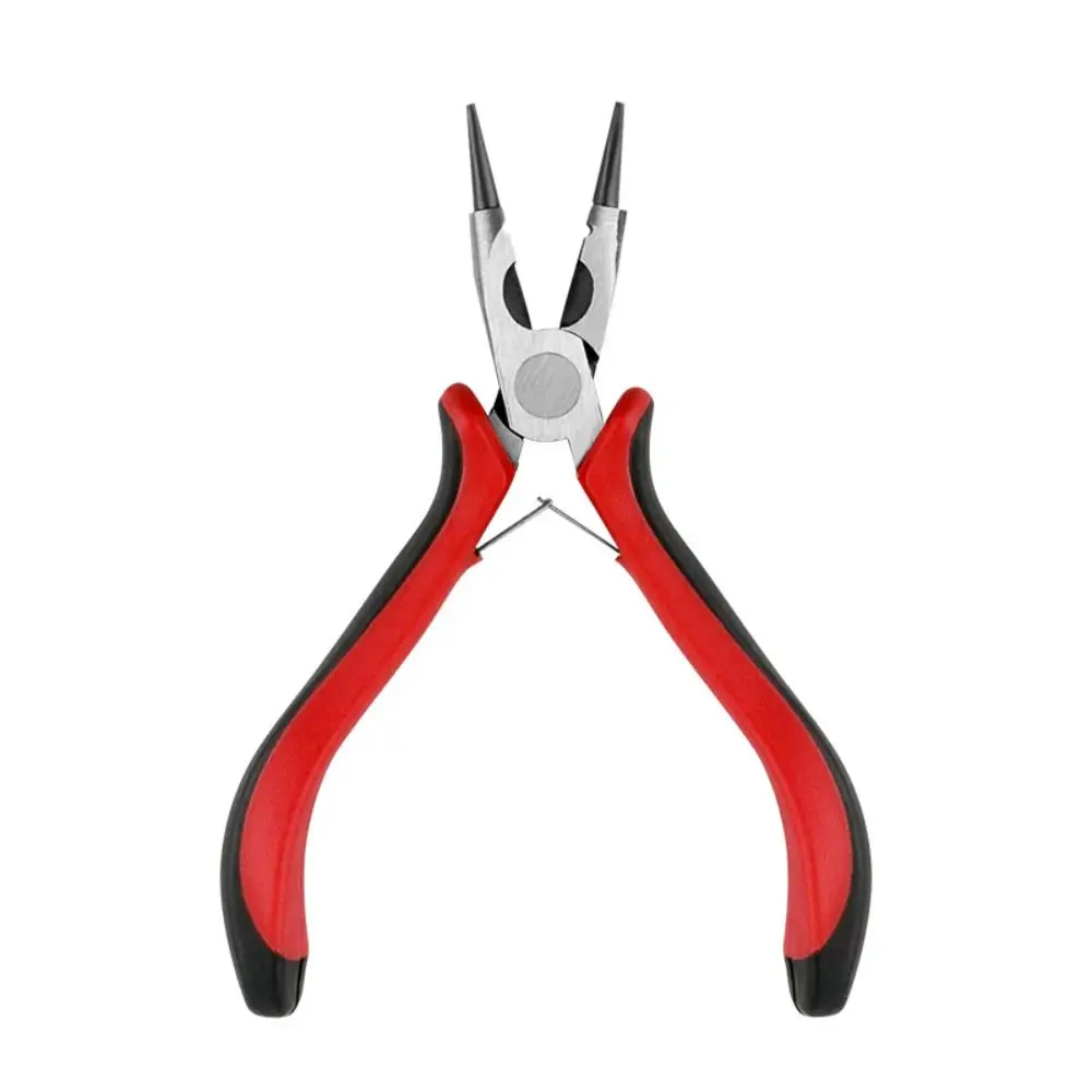 New Steel Jewelry Pliers Tools PVC DIY Round-Nose Pliers Black&Red Jewelry Crimping Pliers Handcraft Beadwork