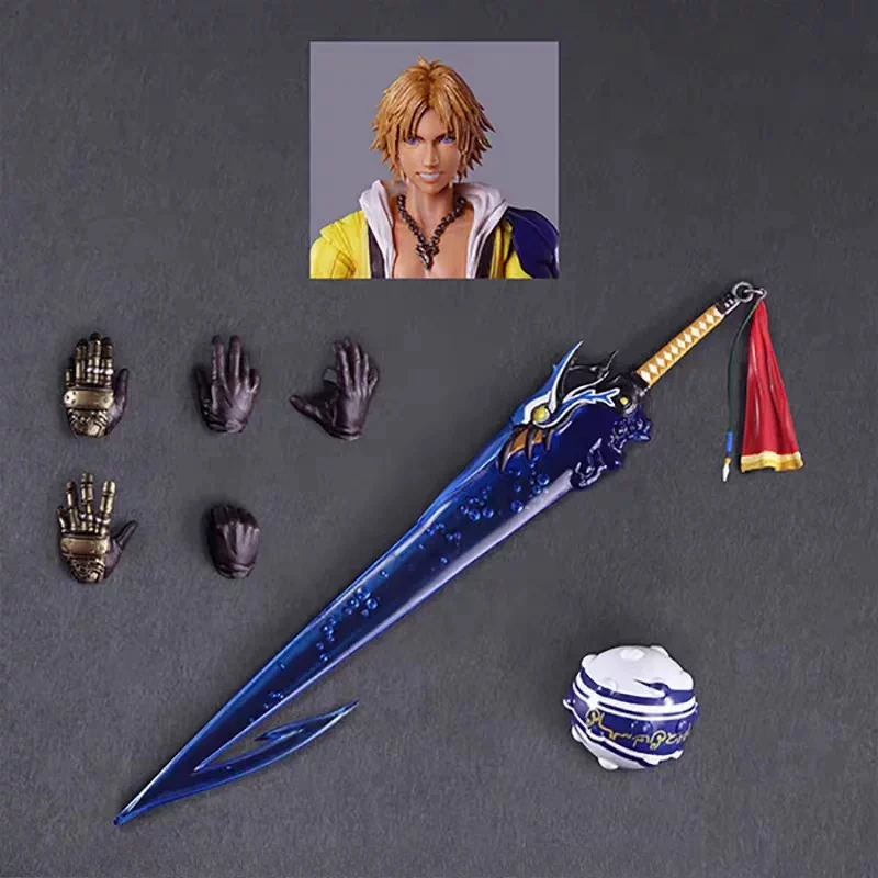 【 In Stock 】 PLAY ARTS Modified Final Fantasy 10 Teda Teda PA Modified for DIY Model Gift Collection