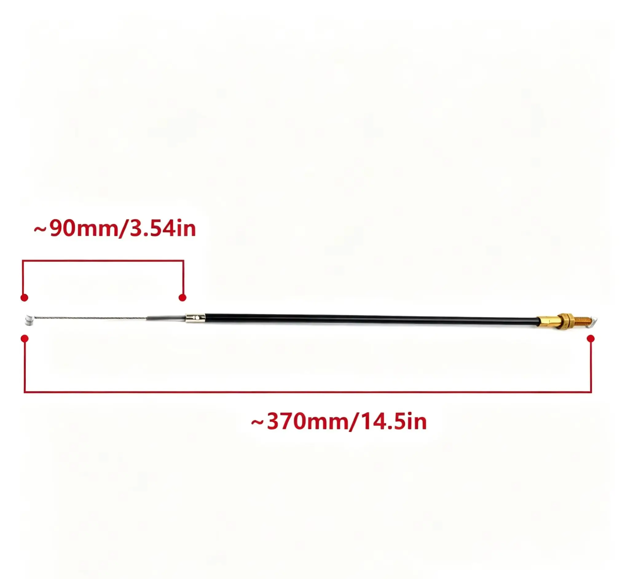 Throttle Cable Wire 3B2-63600-1 for Tohatsu Nissan 2-Stroke NS8B M8 Outboard Engine 3B2636001M 3B2-63600-0