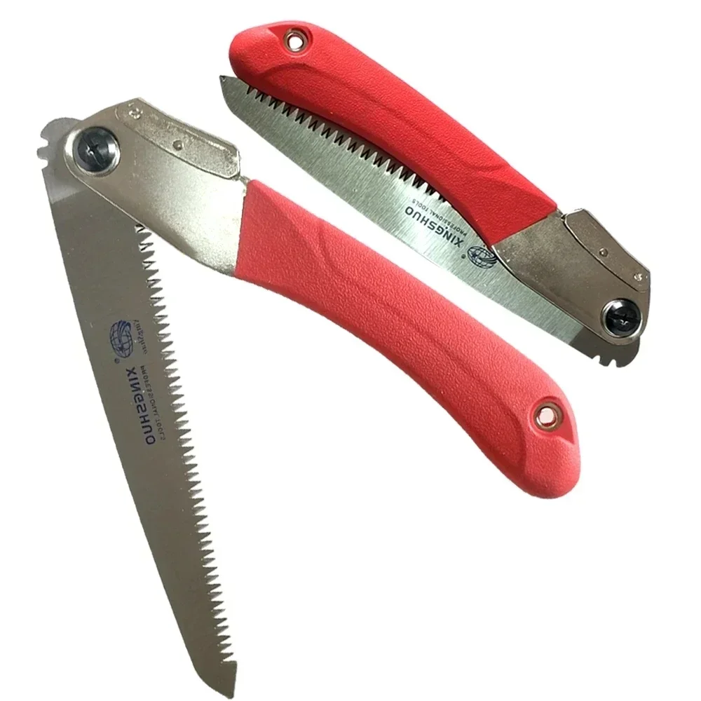 SK5 Foldable Telescopic Pruning Hand Saw Non-slip Handle Wood Cutting Saw For Fruit Trees Gardening Portable Garden Tools