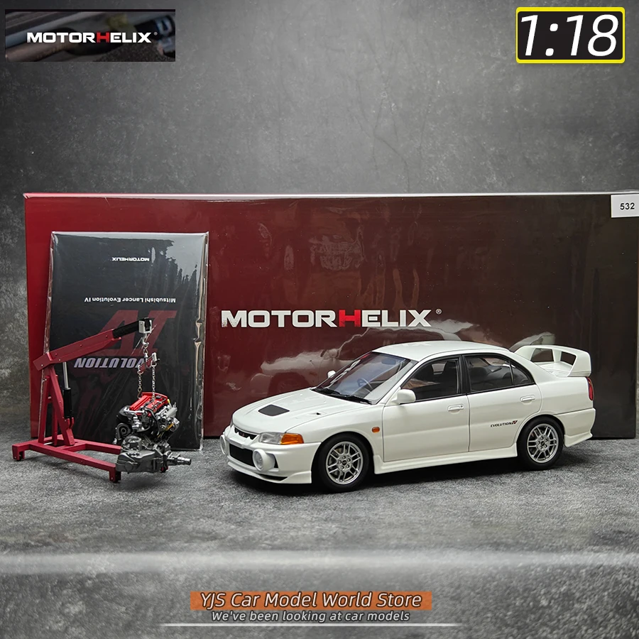 MOTORHELIX MH 1:18 New Mitsubishi Lancer Evolution IV Generation 4