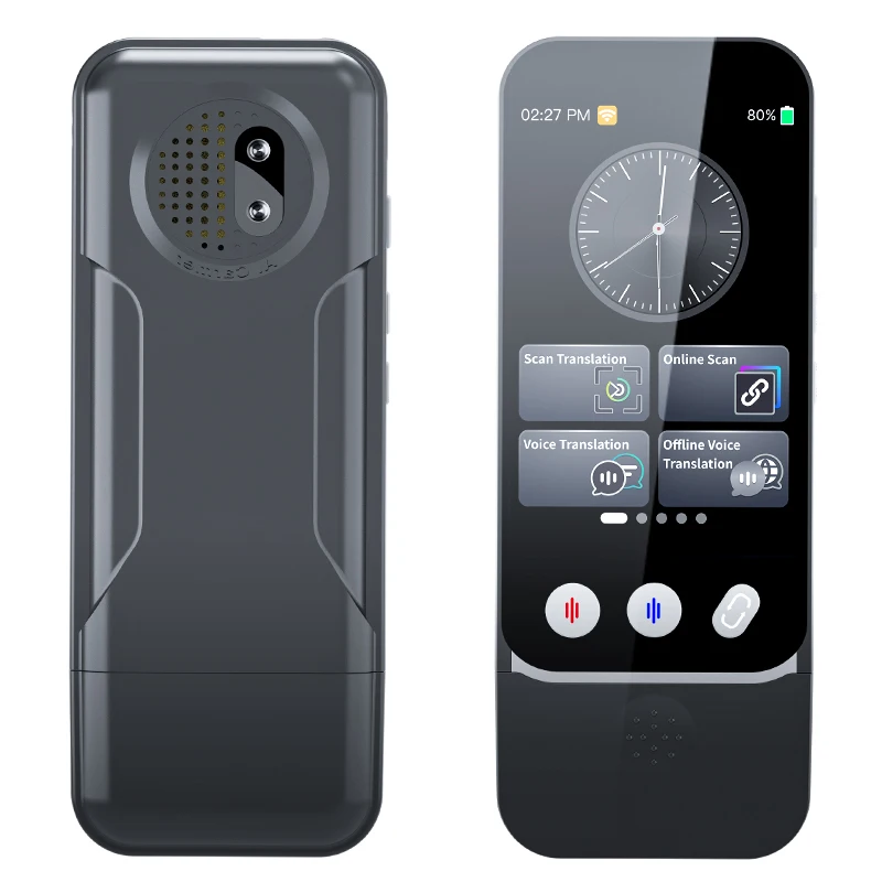 

S500 AI Smart Voice Translator 18 Offline Languages 142 Online Android Photo Translation Business Travel Foreign Touch IPS