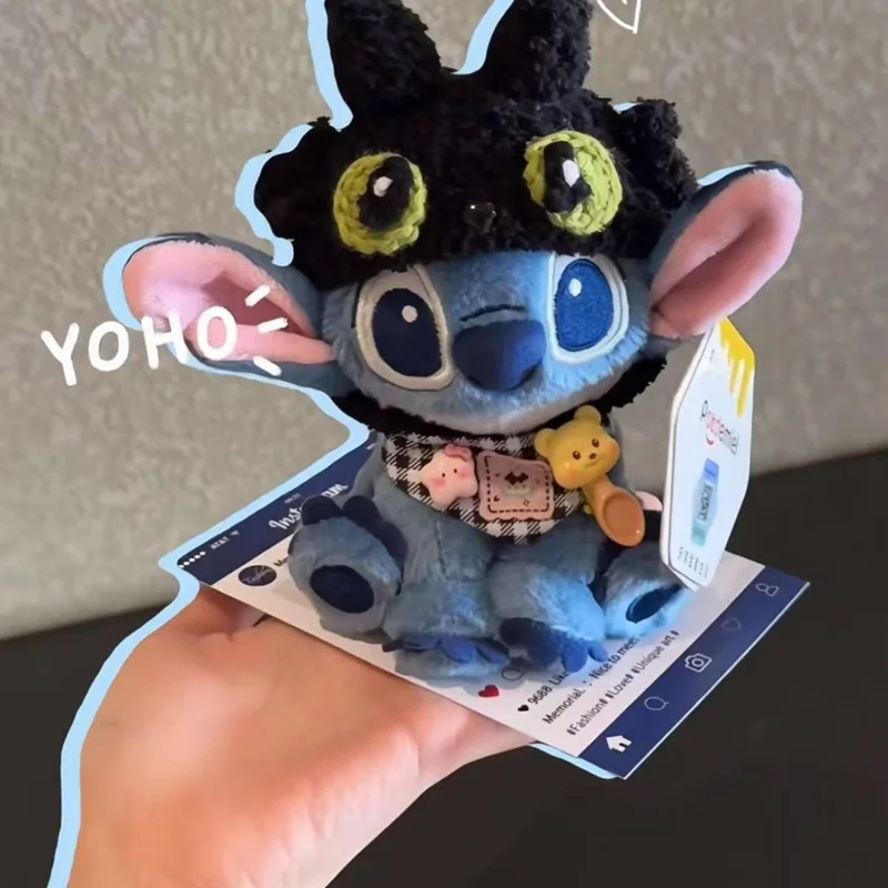 Neue 15 cm Disney Stich Zahnlos Niedlichen Cartoon Plüsch Spielzeug Ornament Puppe Tasche Anhänger Schlüsselbund Trendy Spielzeug Urlaub Überraschung Geschenke