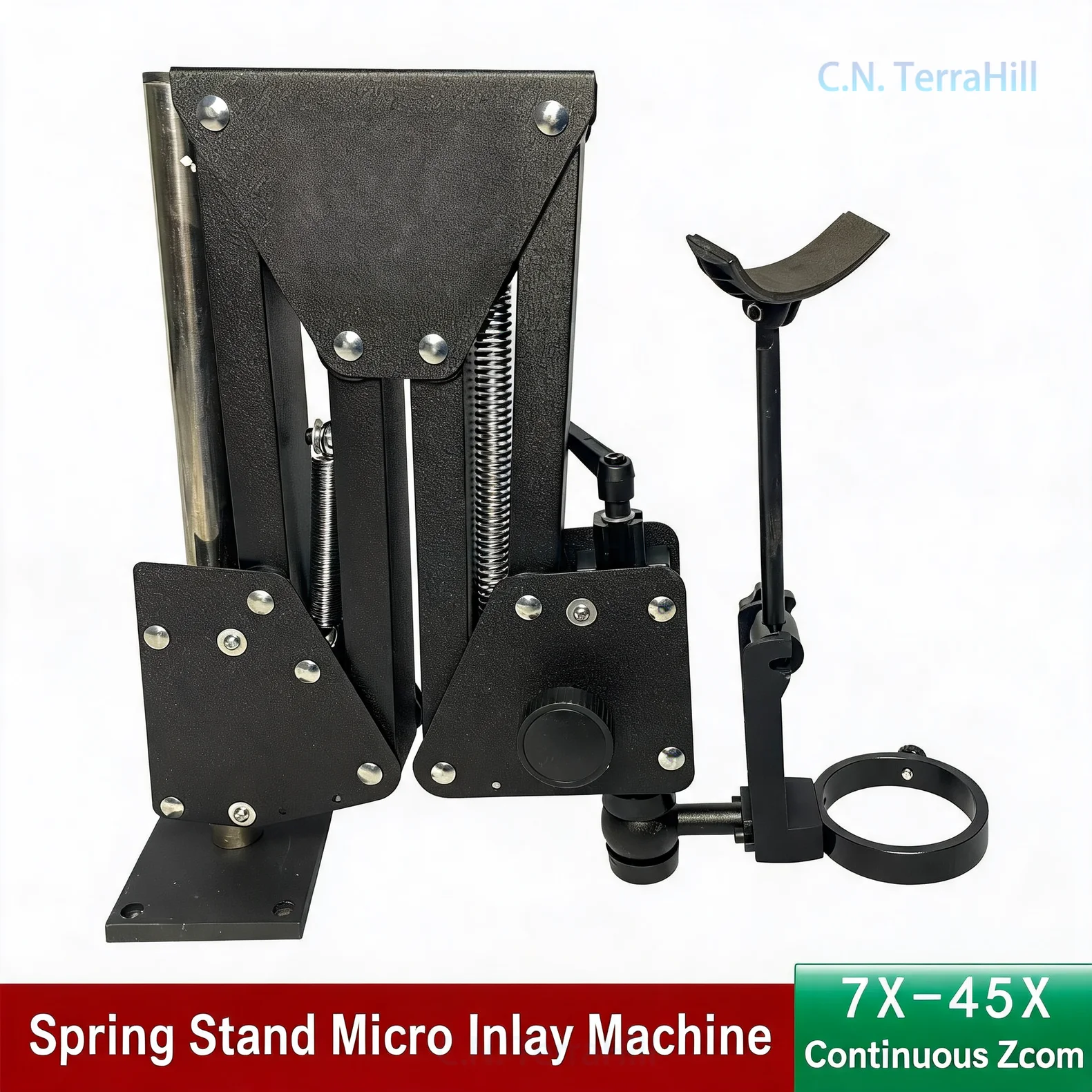 Jewelry Micro Setting Machine Diamond Inlay Magnifier Stereo Microscope for DIY Jewelry Engraving and Inspection