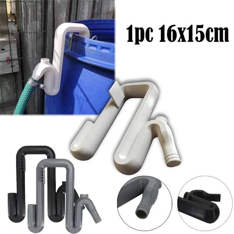 New Rainwater Transfer&Overflow Pipe Connector,Self Priming Siphon Hose Set No Power Auto Drain&Fill for Home Garden Garage