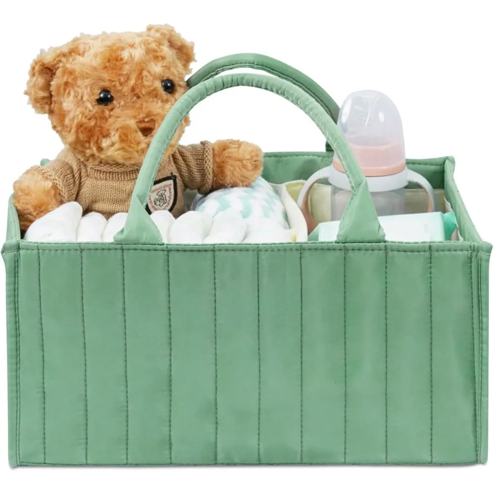 

Органайзер для подгузников, стильная корзина для хранения детских принадлежностей для новорожденных, переноска для хранения подгузников для детей