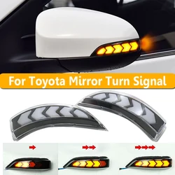 Car Mirror Running Turn Signal Light for Toyota Corolla Camry Yaris AQUA Outside Rearview Mirror Corner Light Signal Alert Light