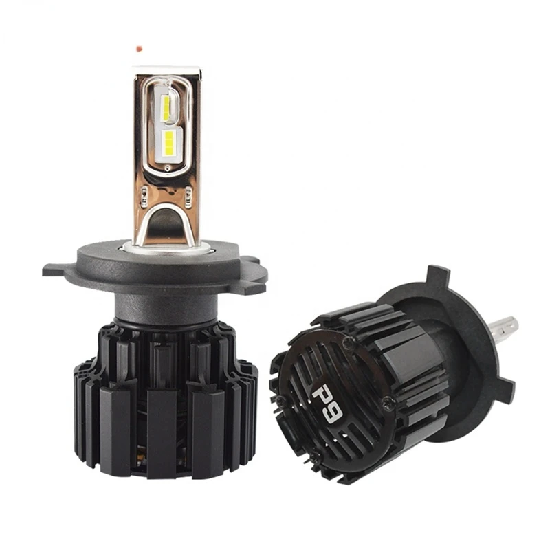 Imagem -02 - Brightest 100w p9 13600lm Farol do Carro Levou Auto Levou h7 Farol h1 h4 H11 9005 9006