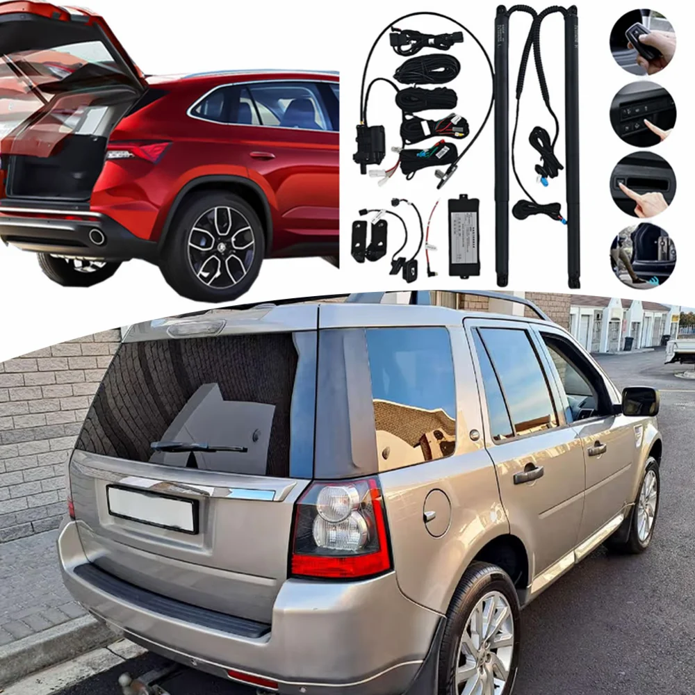 Fits for LR Freelander 2011-2015 Retrofit Power Tailgate System Electric Liftgate Lift Support Remote Automatic Control Modified