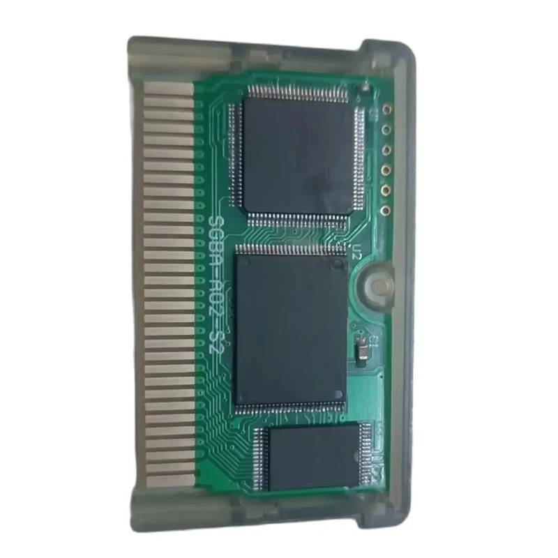 SCLS SGBA รองรับ 32MB ROM Flash Cart การ์ดเกม Re-Programmable แฟลชการ์ดเหมาะสําหรับ Gbxcart