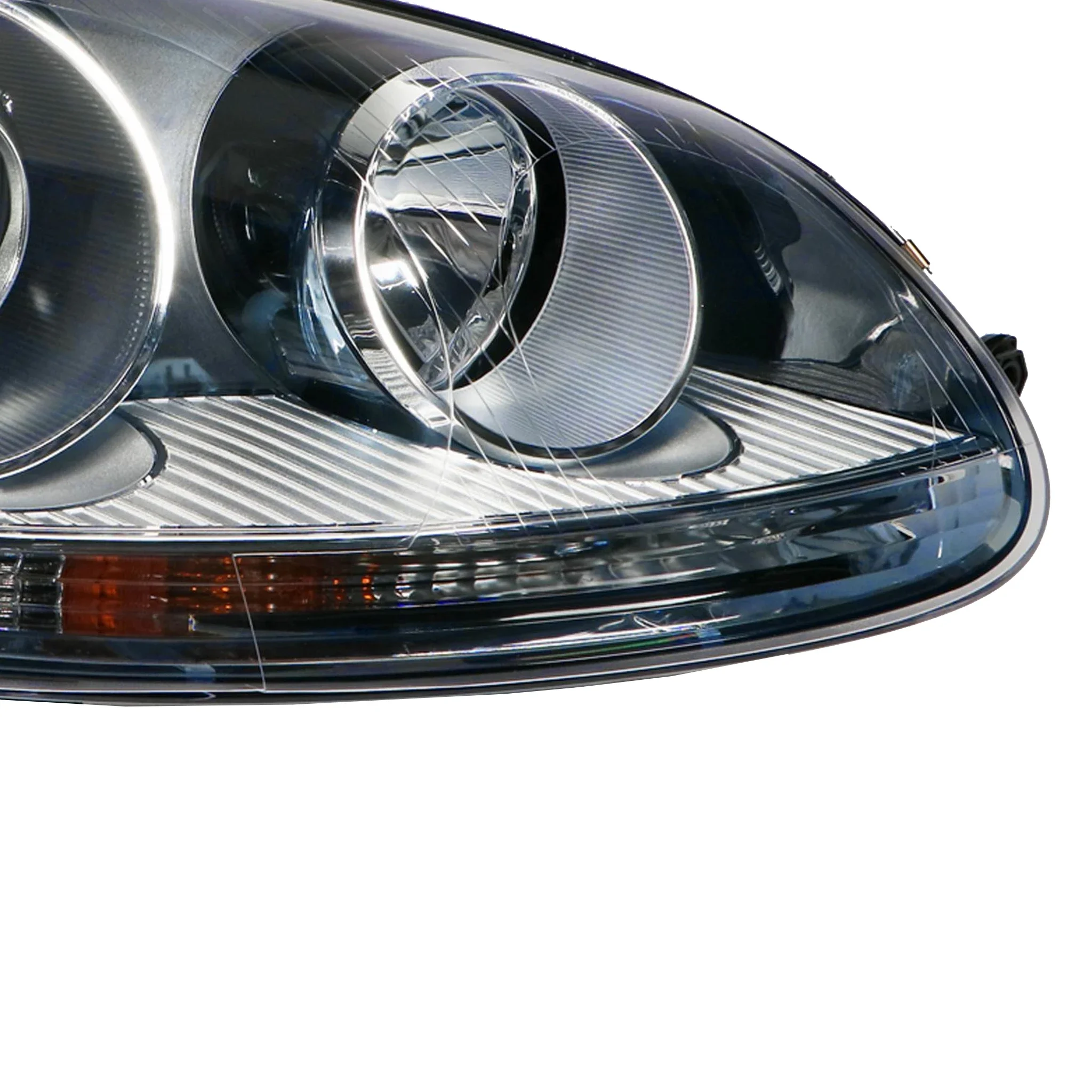 HID Smoked Headlight Head Light Lamp for VW Golf  MK5 GTI 2005 2006 2007 2008 2009