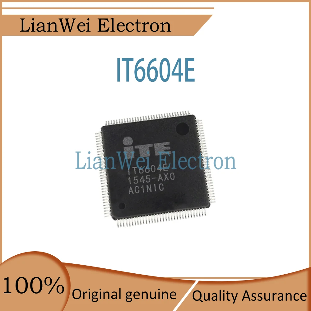 (1-10 Piece)100% New IT6604E IT6604E/AX IT6604 IC Chipset LQFP-128