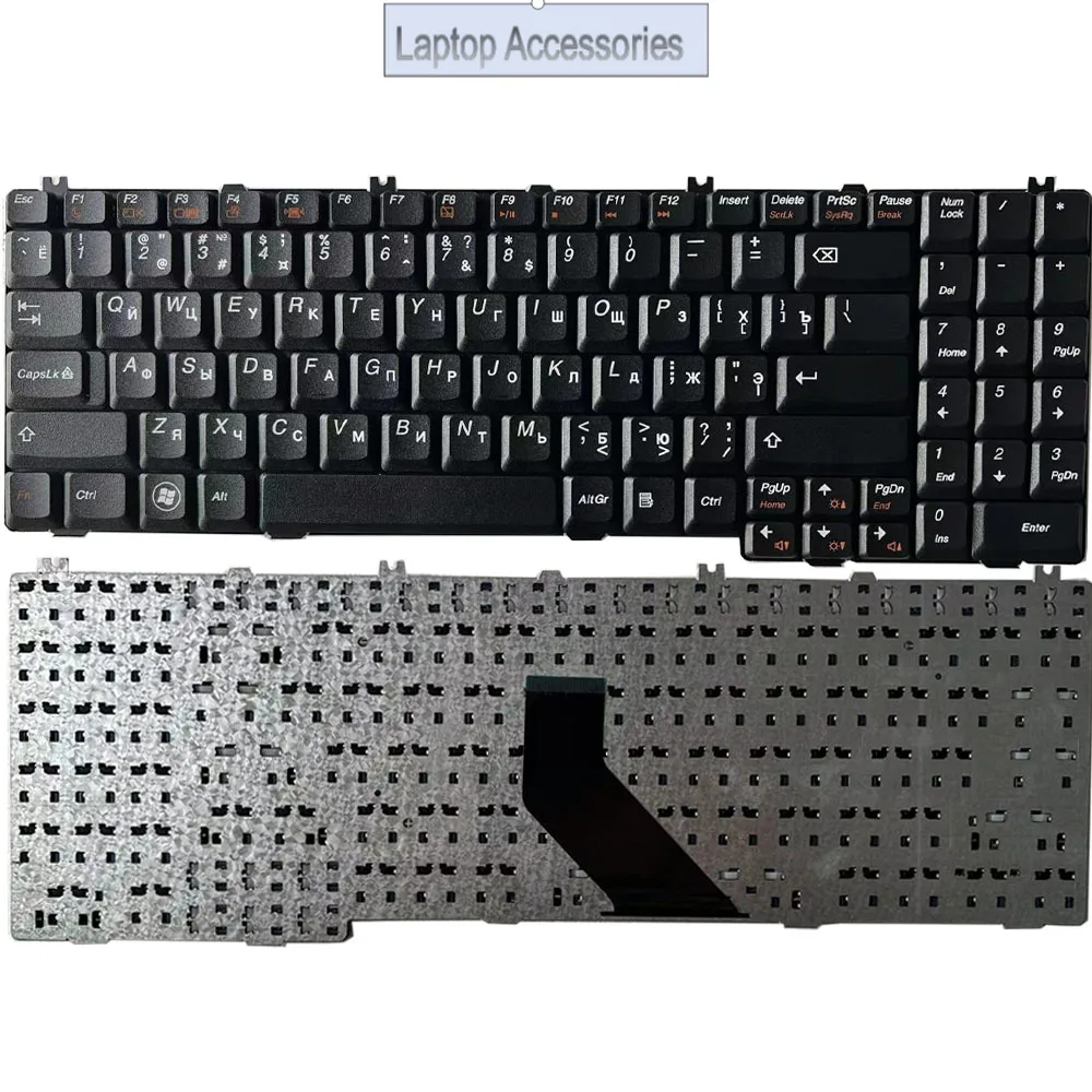 Новая русская клавиатура для Lenovo IdeaPad B550 B560 V560 G550 G550A G550M G550S G555 G555A G555AX RU Black 25-008405